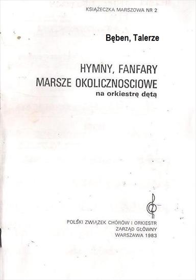 książeczka maszowa hymny i fanfary - bęben i talerze - Hymny i Fanfary - bęben i talerze - str01.jpg